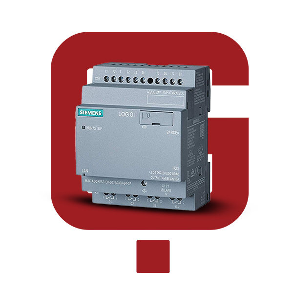مینی پی ال سی لوگو زیمنس کدفنی 6ED1052-2MD08-0BA0