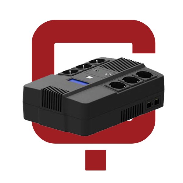 UPS لاین اینتراکتیو 1 کاوا تکفاز باتری داخلی کی استار سری AIO